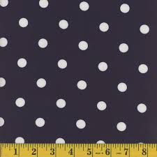 Mook Fabrics Medium Dots Black