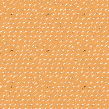 Paintbrush Studio Fabrics Tails & Whiskers Mice Orange 12021635