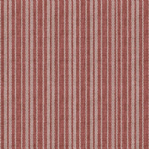 Benartex English Autumn Stripe Ruby 09449-19