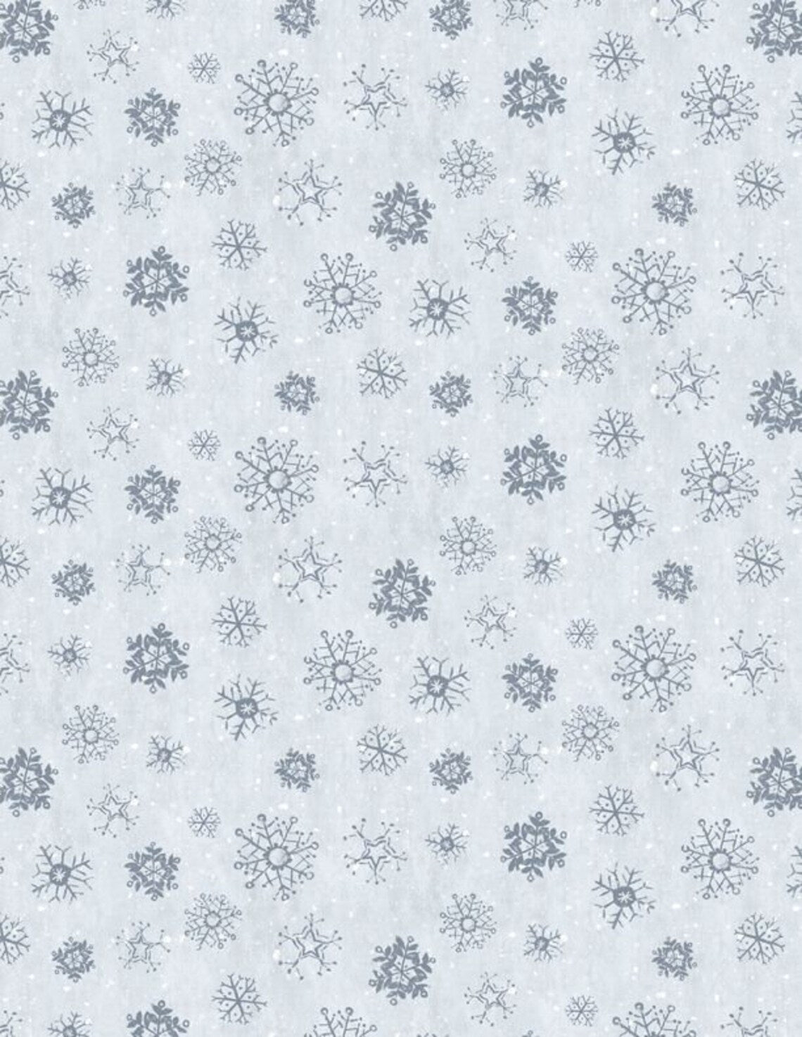 Wilmington Woodland Forest Snowflakes Light Blue Snowflakes 30411-17788-441