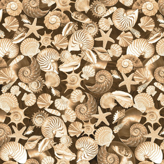 Kanvas for Benartex Oceana Shells Sand C12531