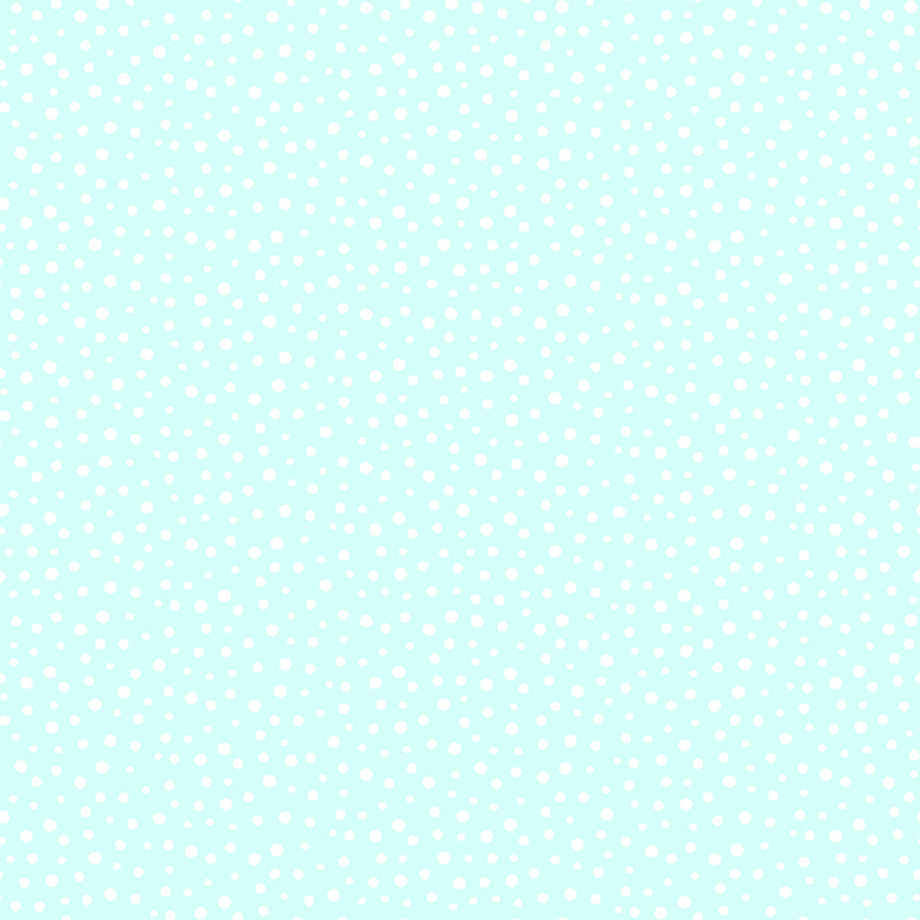 Clothworks Susybee Irregular Dot Light Aqua SB20171-925