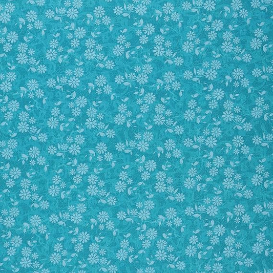 Mook Fabrics Marigold Teal