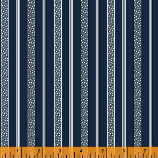 Windham Hudson Old Country Store Confetti Stripe Navy 52949-2