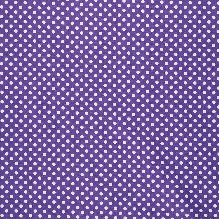 Mook Fabrics Medium Dots Bright Purple