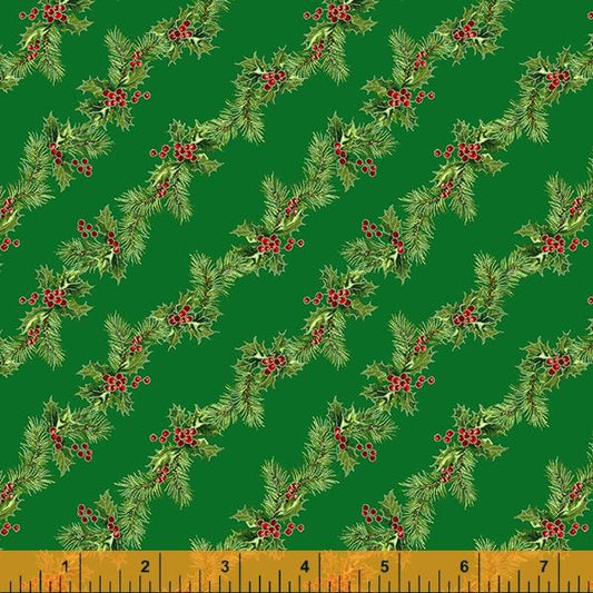 Windham Home For The Holidays Bias Garland Green 53021-5