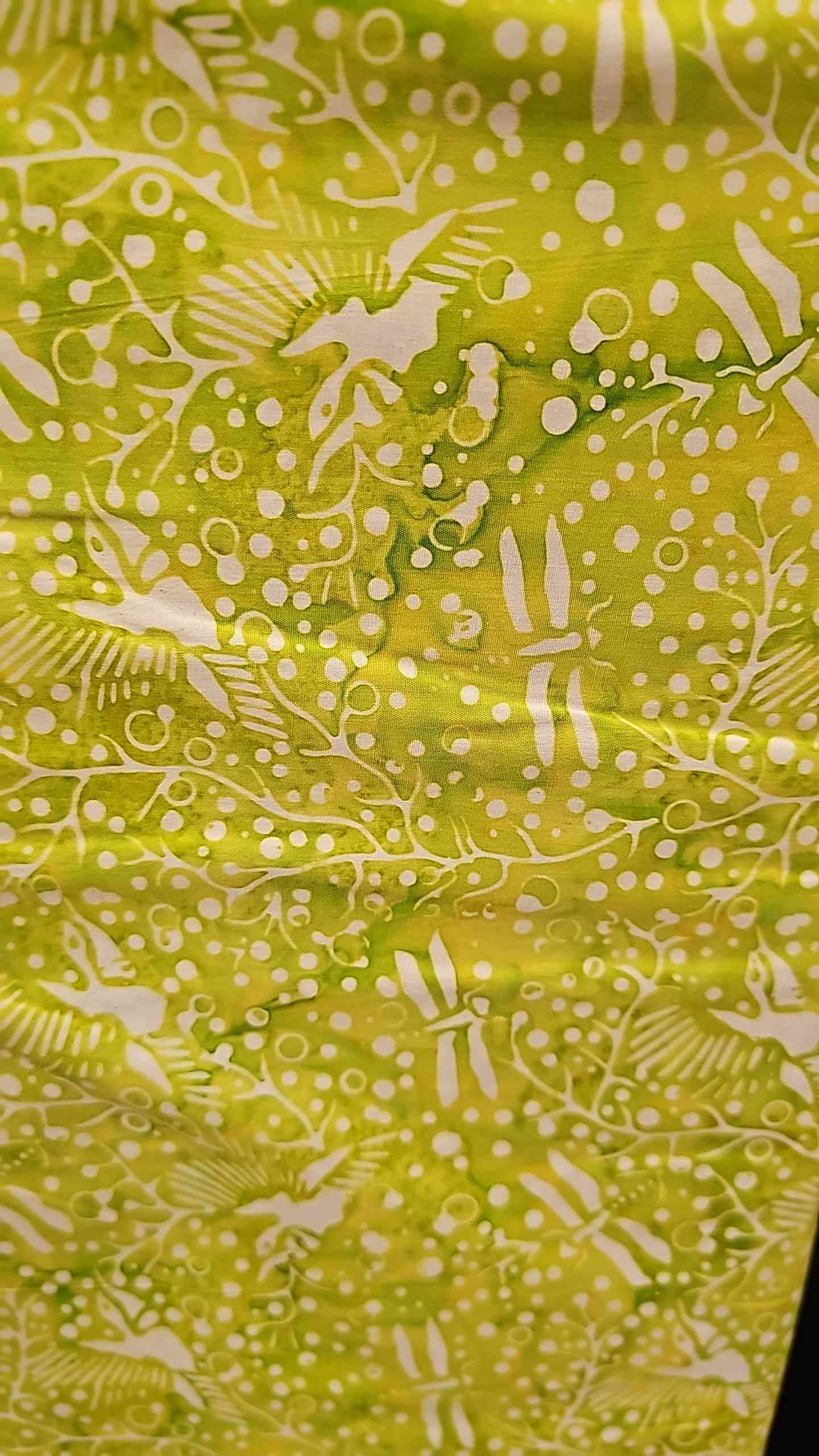 Island Batik Mountain Gems Dragonfly Lemon Lime