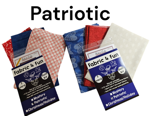 3 Yard MYSTERY Patriotic Quilt Kit