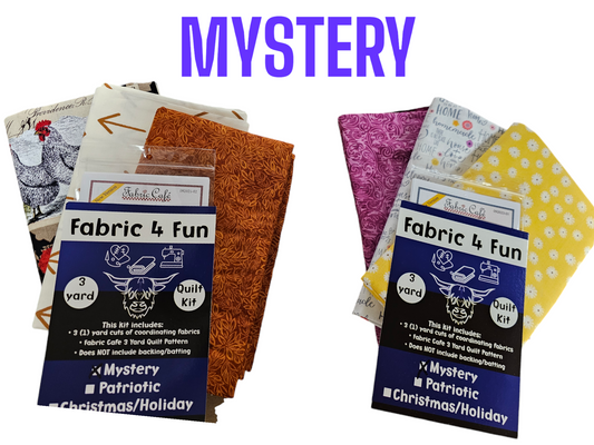 3 Yard MYSTERY Quilt Kit