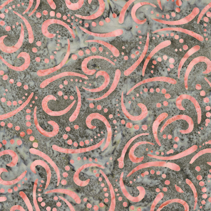 Benartex Batik Bali Elements Wind Dove Pink 13707-11