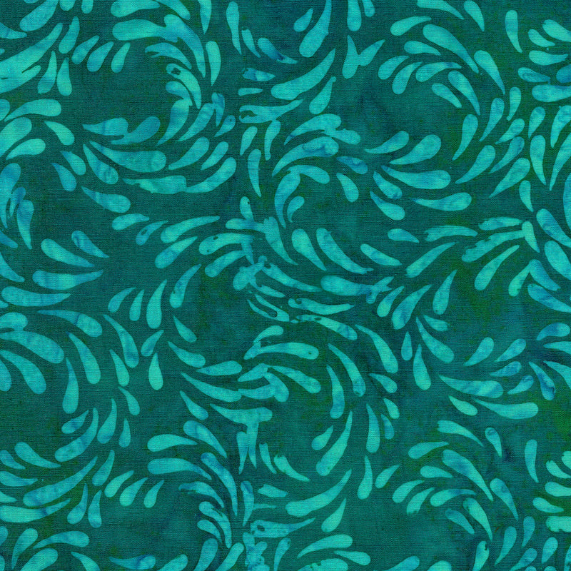 Island Batik Aquamarine Splash Calm Lagoon 112116551