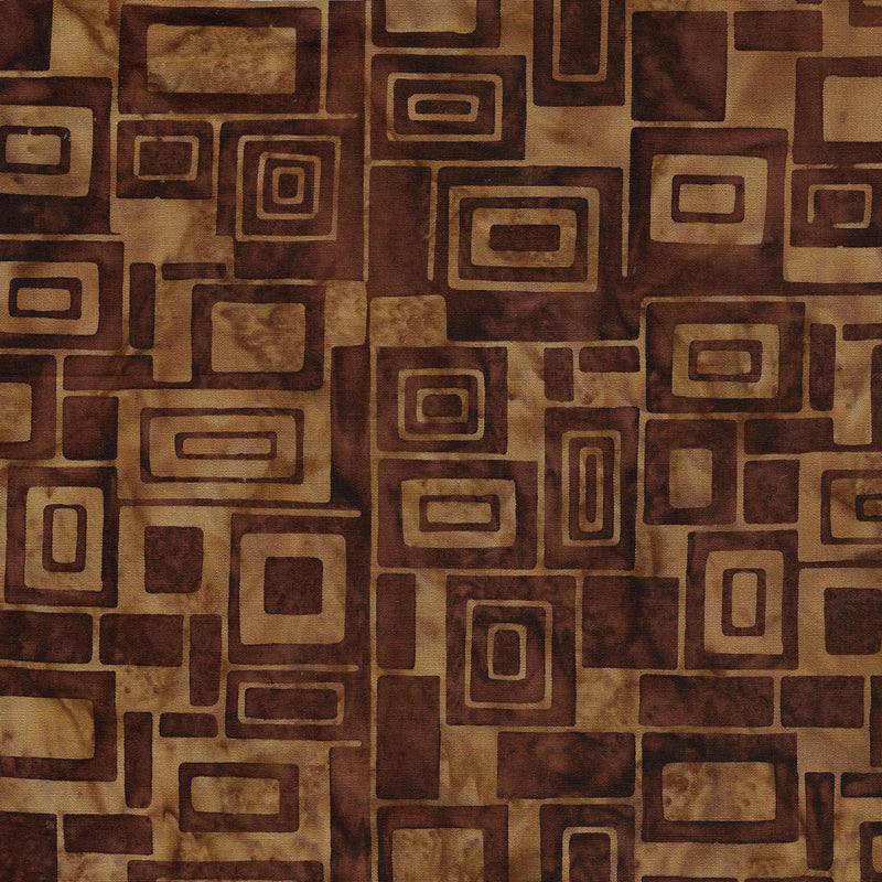 Island Batik Spiced Nutmeg Rectangles Interurban 122153081