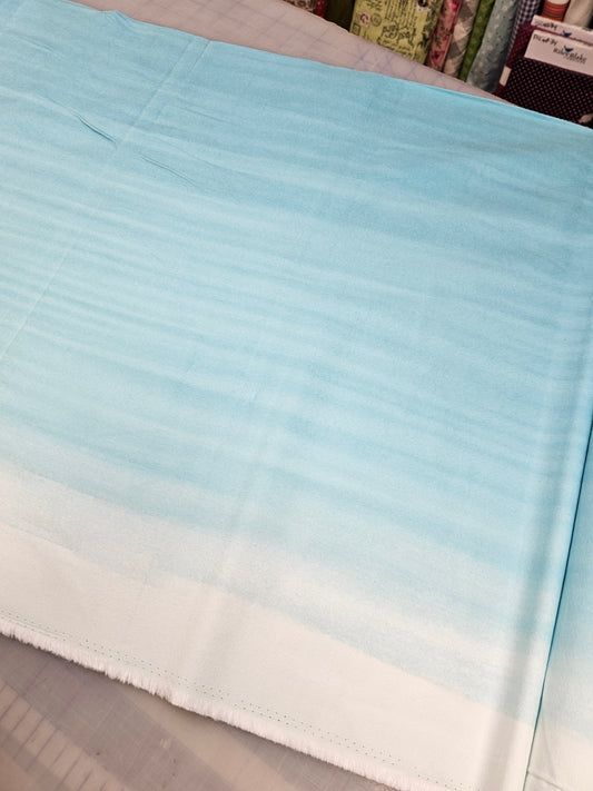 Riley Blake Flannel Ombre Aqua F11453