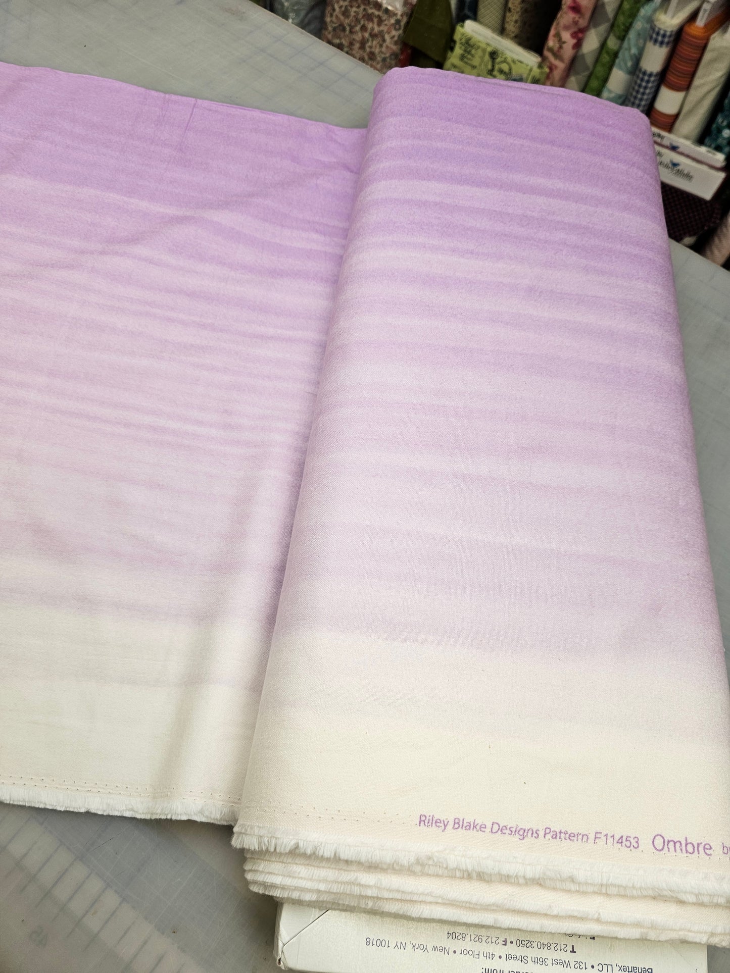 Riley Blake Flannel Ombre Lavender F11453