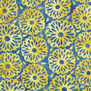 Island Batik Petals Provence Blue & Yellow Floral Buttercup